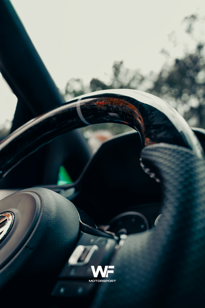 VW MK7 FORGED CARBON STEERING WHEEL